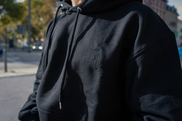 Hoodie Pineapple - Black
